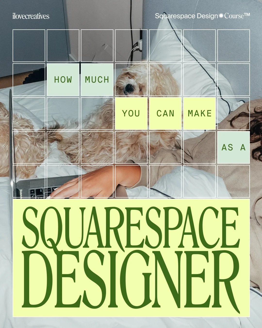 Want to charge more for your creative work? 💸 If you&rsquo;ve ever wondered what web designers actually make, swipe to see the rates &amp; salaries.

In the Squarespace Design Course, you&rsquo;ll learn how to build A1 websites AND how to charge wha