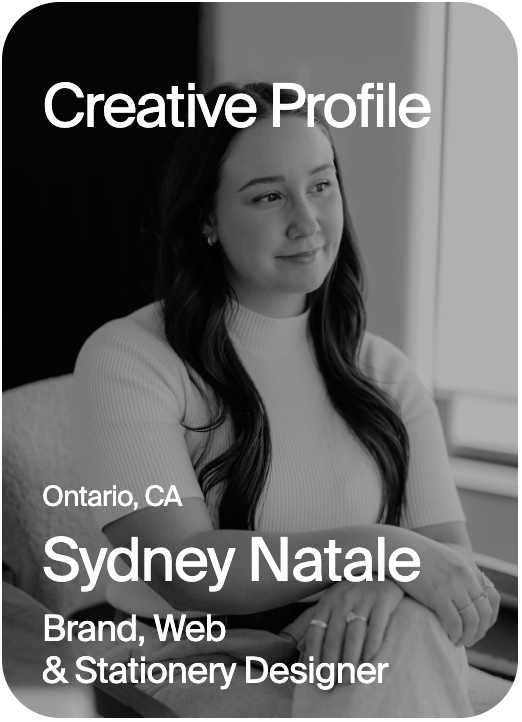 CREATIVE PROFILE Ontario Sydney Natale