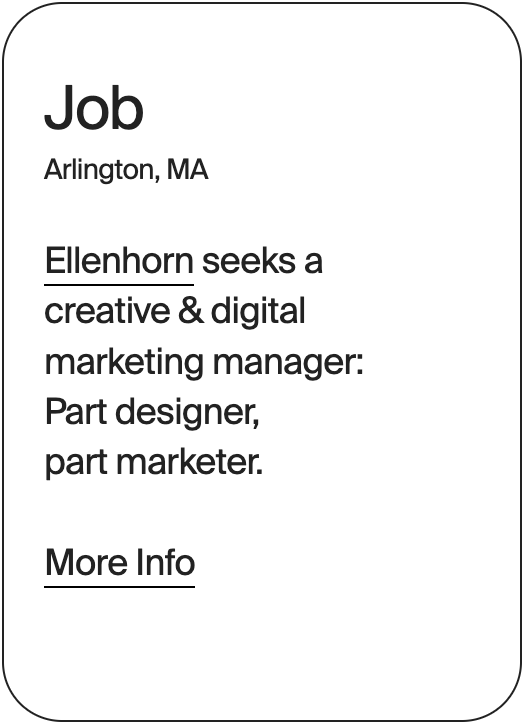 JOB Arlington Ellenhorn Marketing Manager 31917
