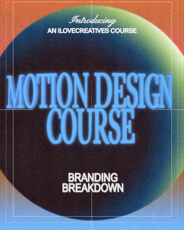 The Motion Design Course branding is 100/10. Swipe to get a teaser of what you&rsquo;ll see in the course 🪐

Curious about what you&rsquo;ll learn? Here&rsquo;s what you&rsquo;ll be able to accomplish in the course:

⚙️ Design motion projects from s