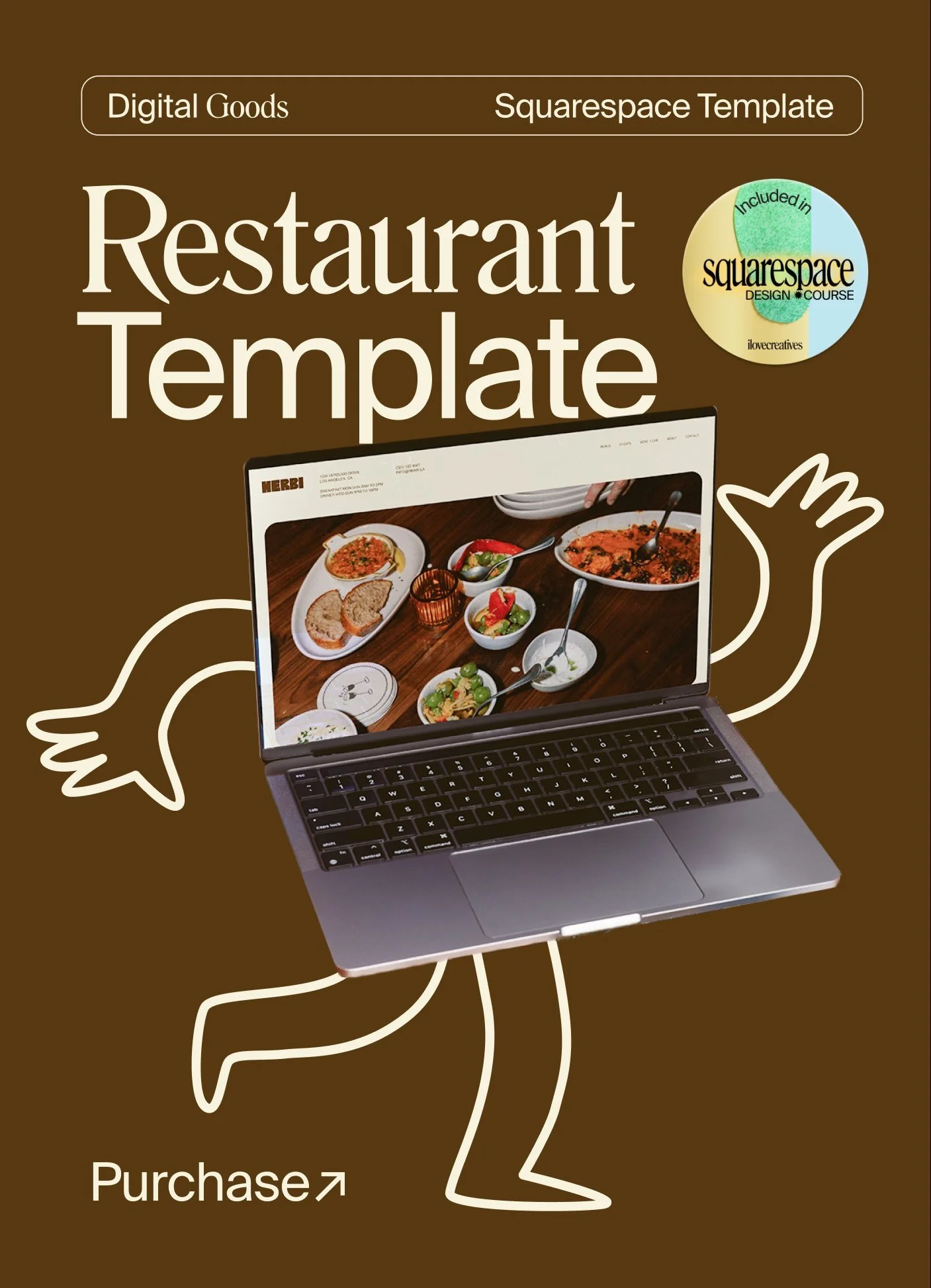 Restaurant Squarespace Template 6-3-26