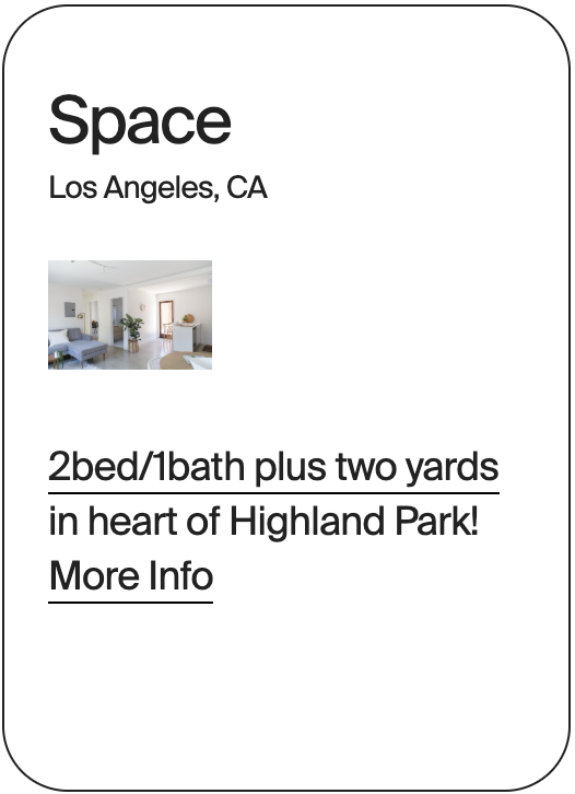 SPACE Los Angeles 5525 Media Dr #1 June 2026