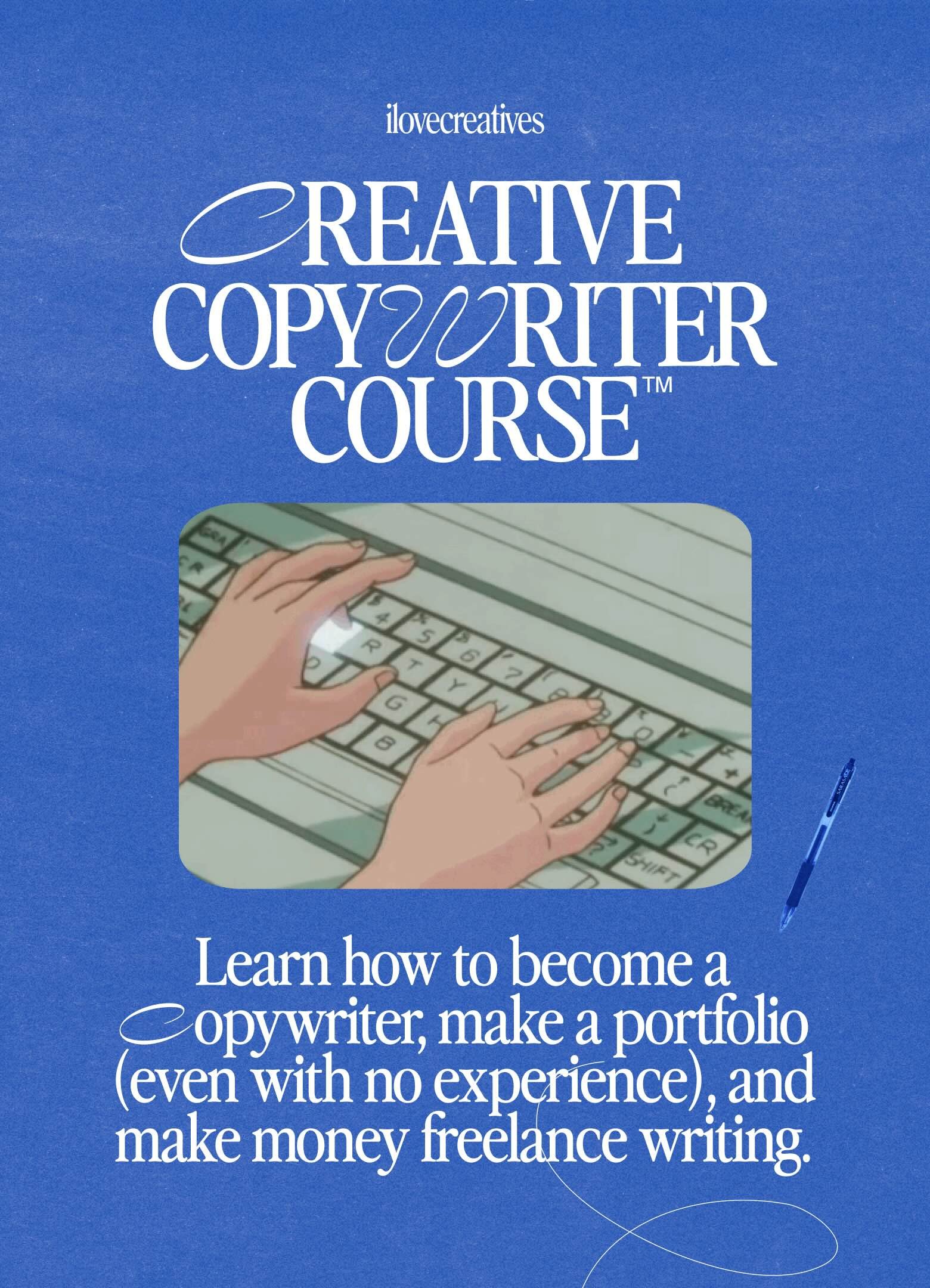 Creative Copywriter Course 6-24-26 