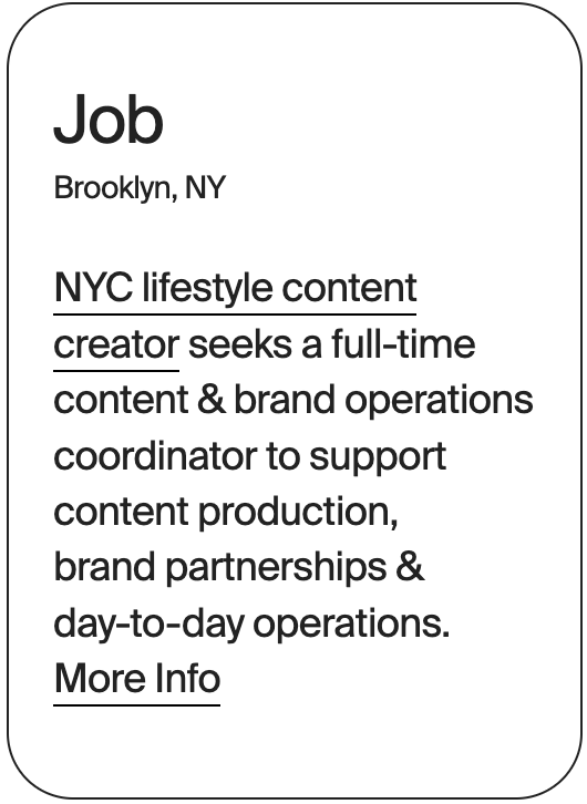 JOB Brooklyn Olivia McDowell Ops Coordinator 32152
