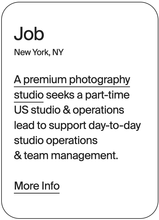 JOB New York Yellowbelly Studio Ops Lead 32216
