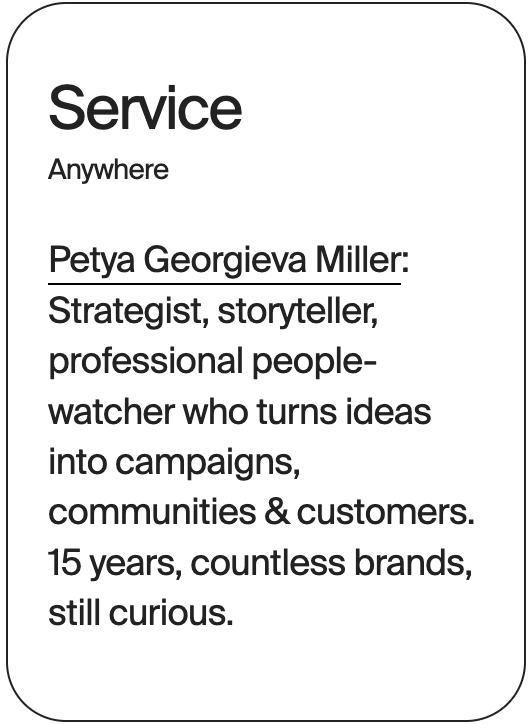SERVICE ANywhere Petya Georgieva Miller 32184