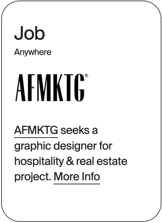JOB Remote AFMKTG Graphic Designer 32242
