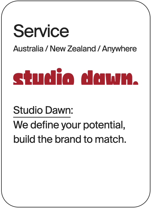 SERVICE Anywhere Australia Studio Dawn 32234