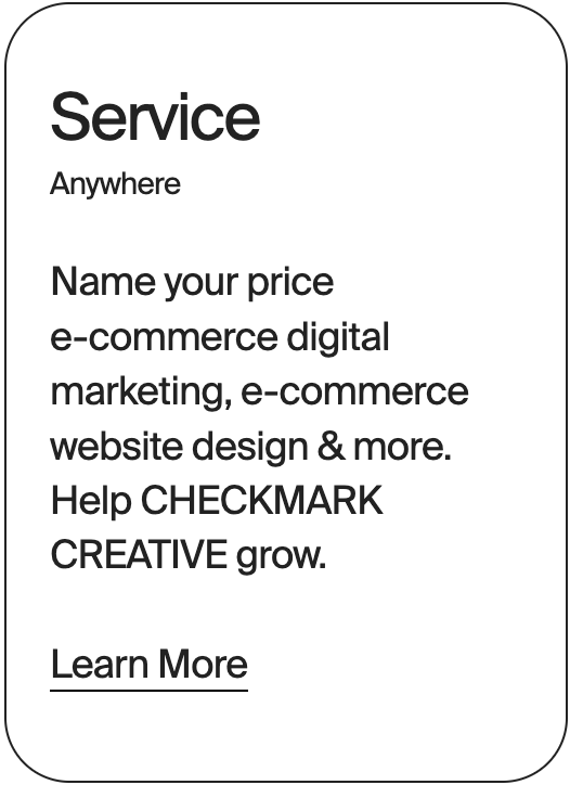 SERVICE Anywhere Checkmark Creative 32272