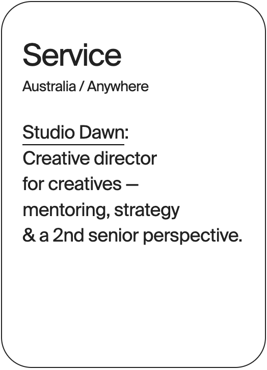 SERVICE Anywhere Studio Dawn 32275