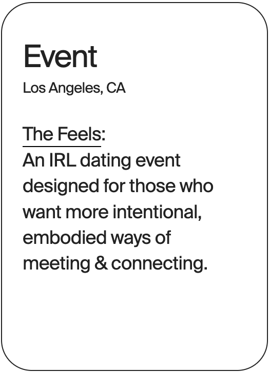 EVENT Los Angeles The Feels 32298