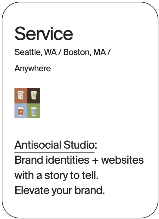 SERVICE ANywhere Antisocial Studio 32335