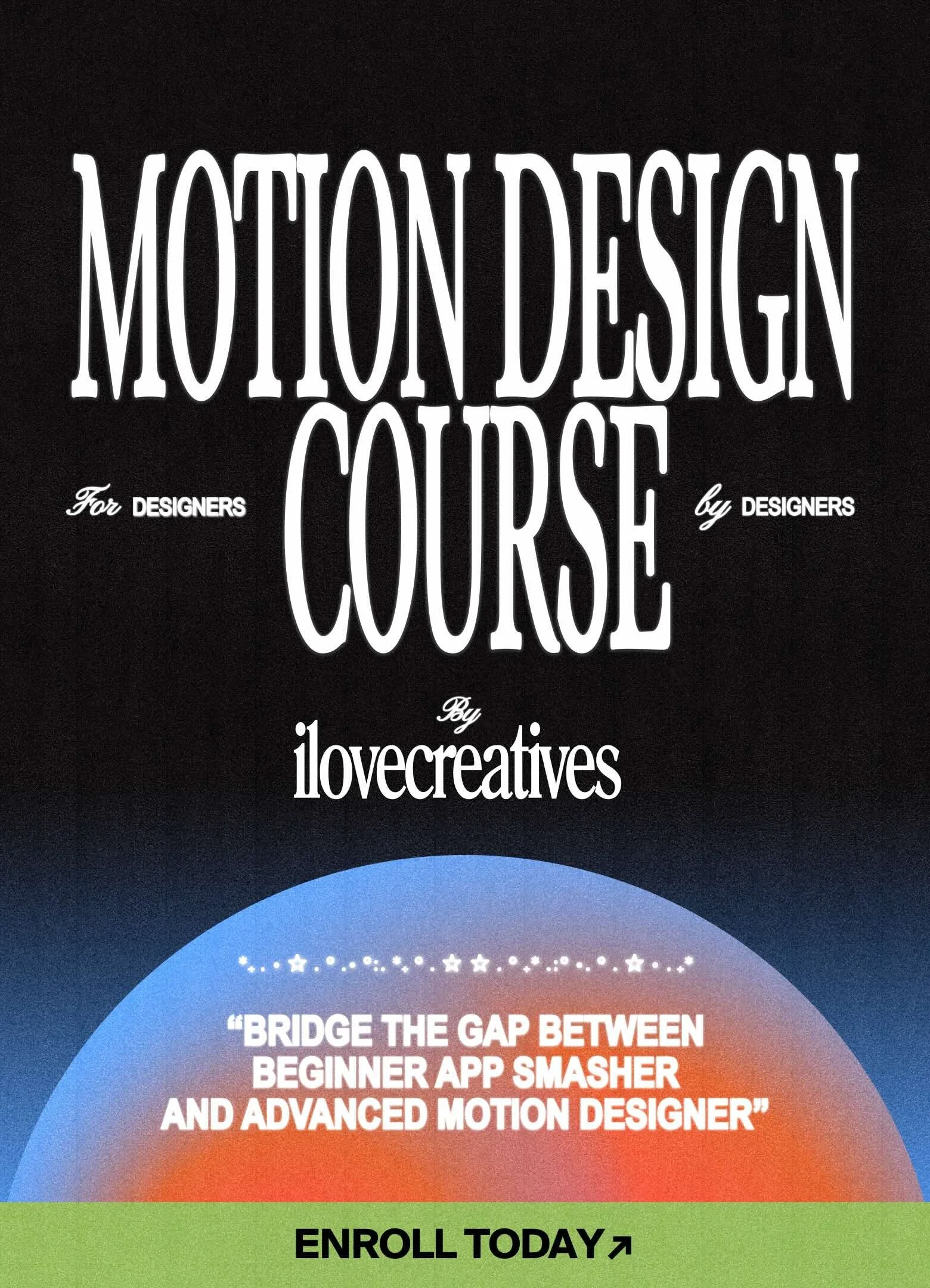 Motion Design Course  8-3-26