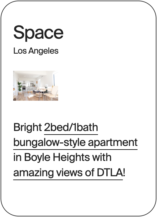SPACE Los Angeles 1700 Kearney 8-11-26