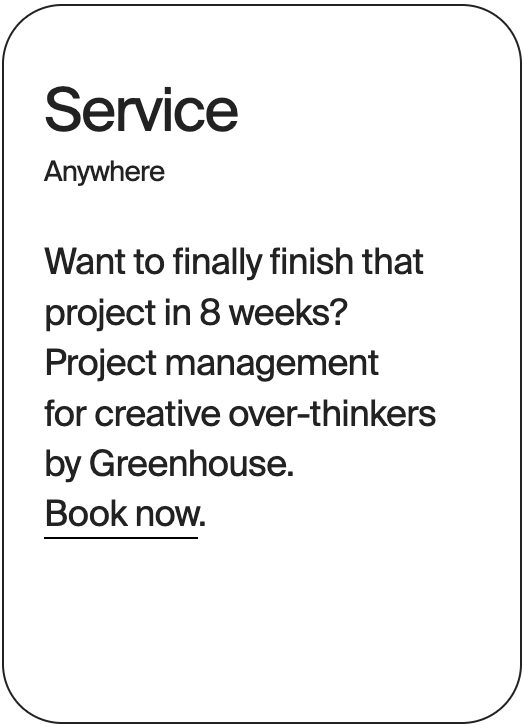 SERVICE Anywhere Greenhouse Creative 32551