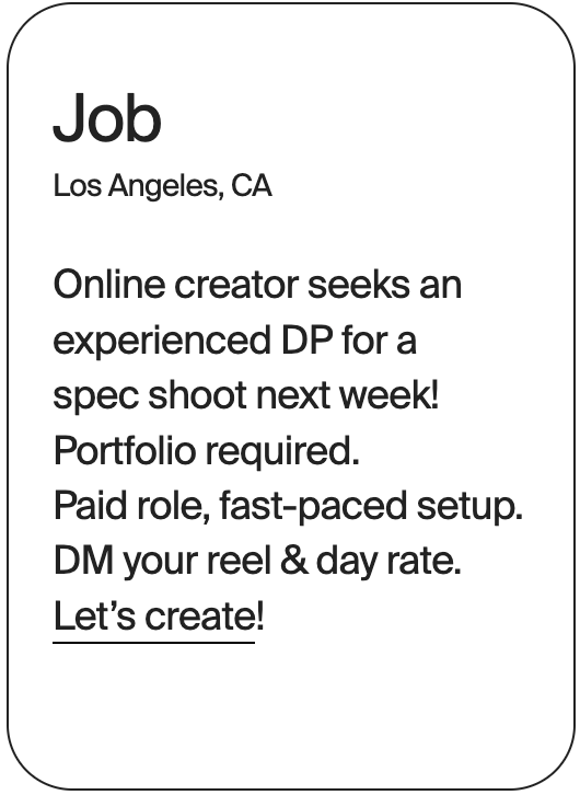 JOB Los Angeles Anthony James Corren 32563