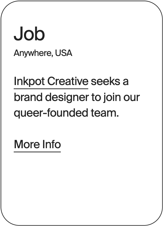 JOB USA Inkpot Creative Brand Designer 32568