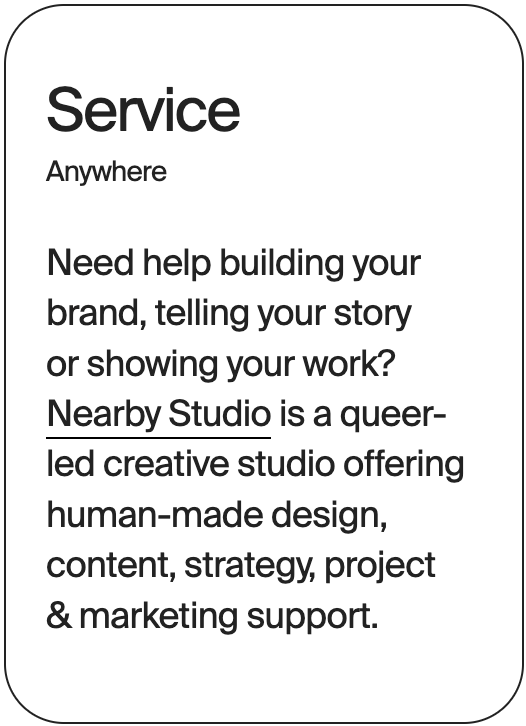 SERVICE ANywhere Nearby Studio 32618