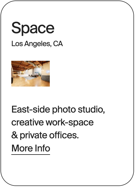 SPACE Los Angeles Hype Rentals 32634