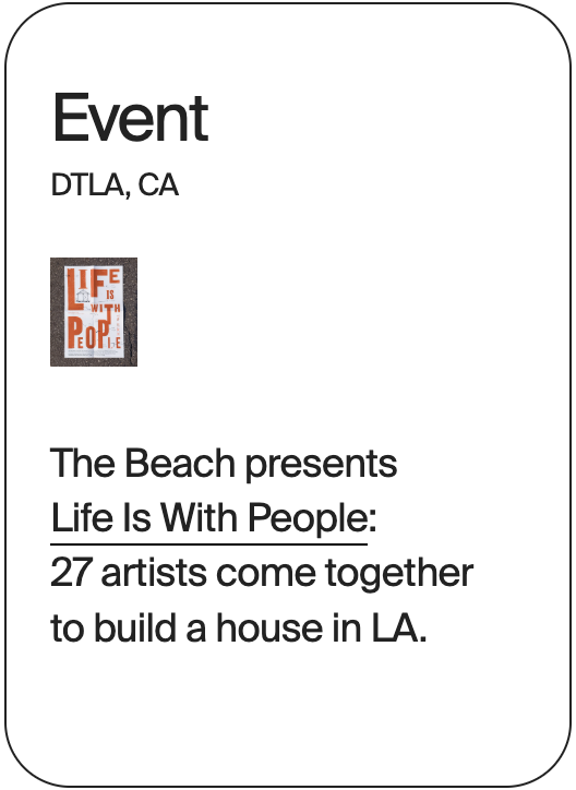 EVENT Los Angeles The Beach 32636
