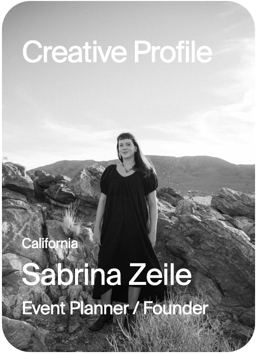 CREATIVE PROFILE California Sabrina Zeile