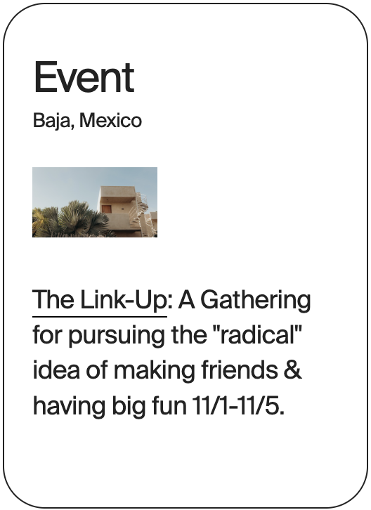 EVENT Baja Mexico The Link-Up 32666