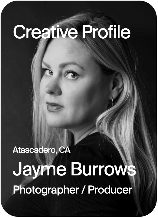CREATIVE PROFILE Atascadero Jayme Burrows