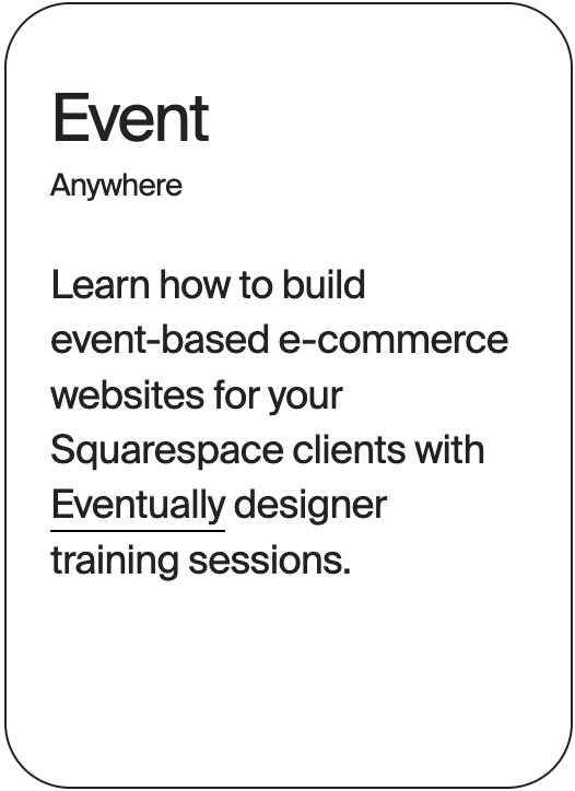 EVENT Anywhere Eventually 32701