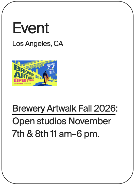 EVENT Los Angeles Brewery Art Walk 32702