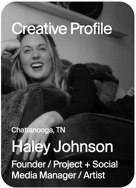 CREATIVE PROFILE Chattanooga Haley Johnson