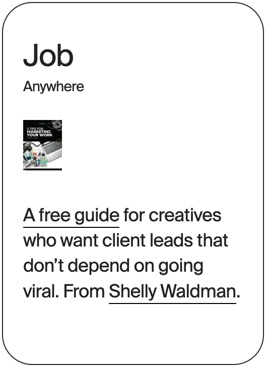 ANNOUNCEMENT Anywhere Creative Camp 32718