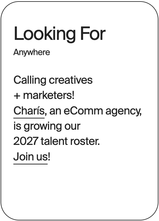 LOOKING FOR Anywhere Charis Roster 32734