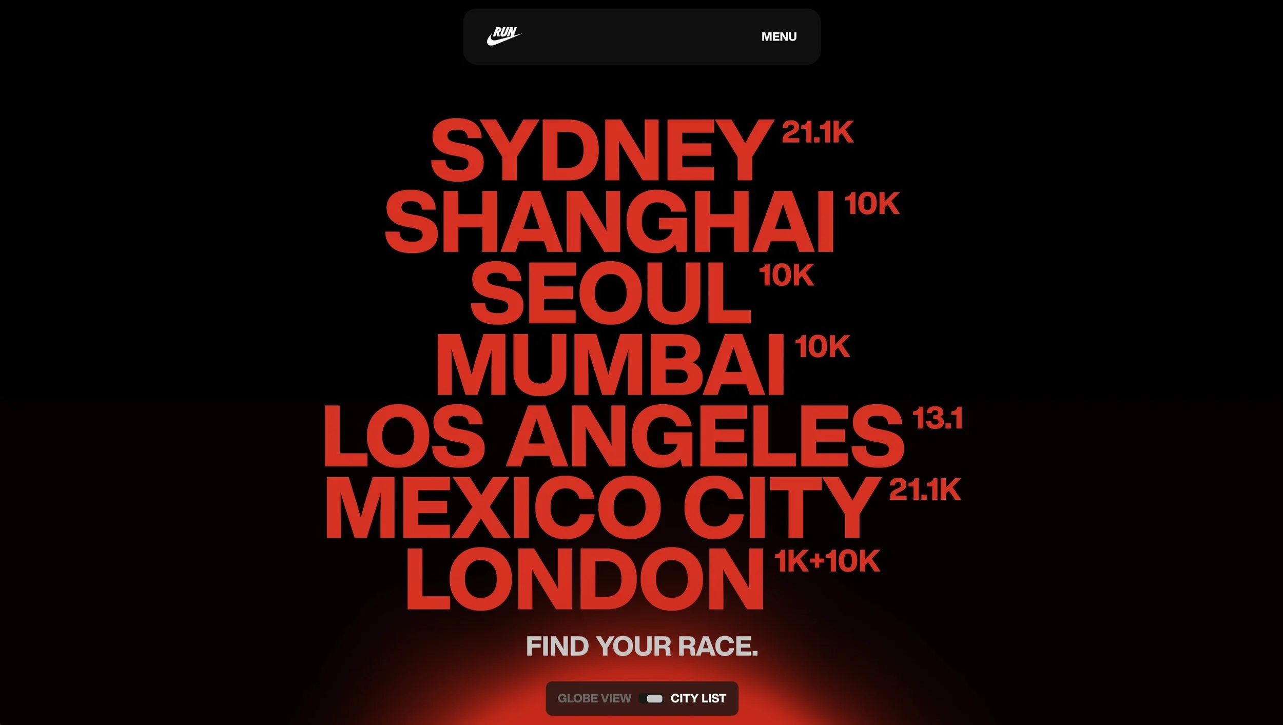 After Dark Tour by Nike