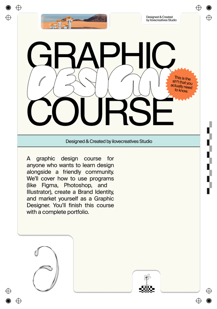 Graphic Design Course — ilovecreatives