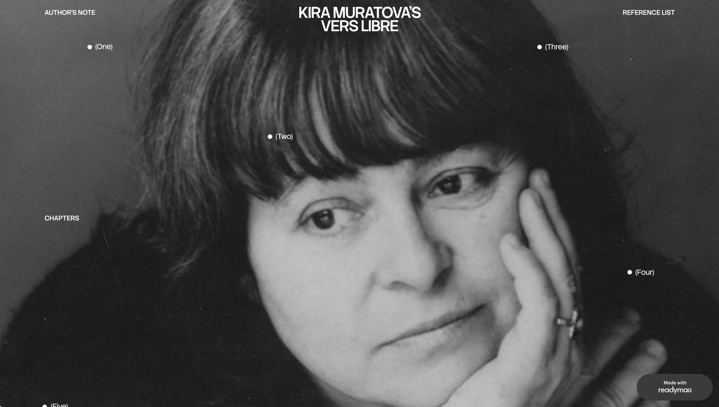 Kira Muratova’s Vers Libre