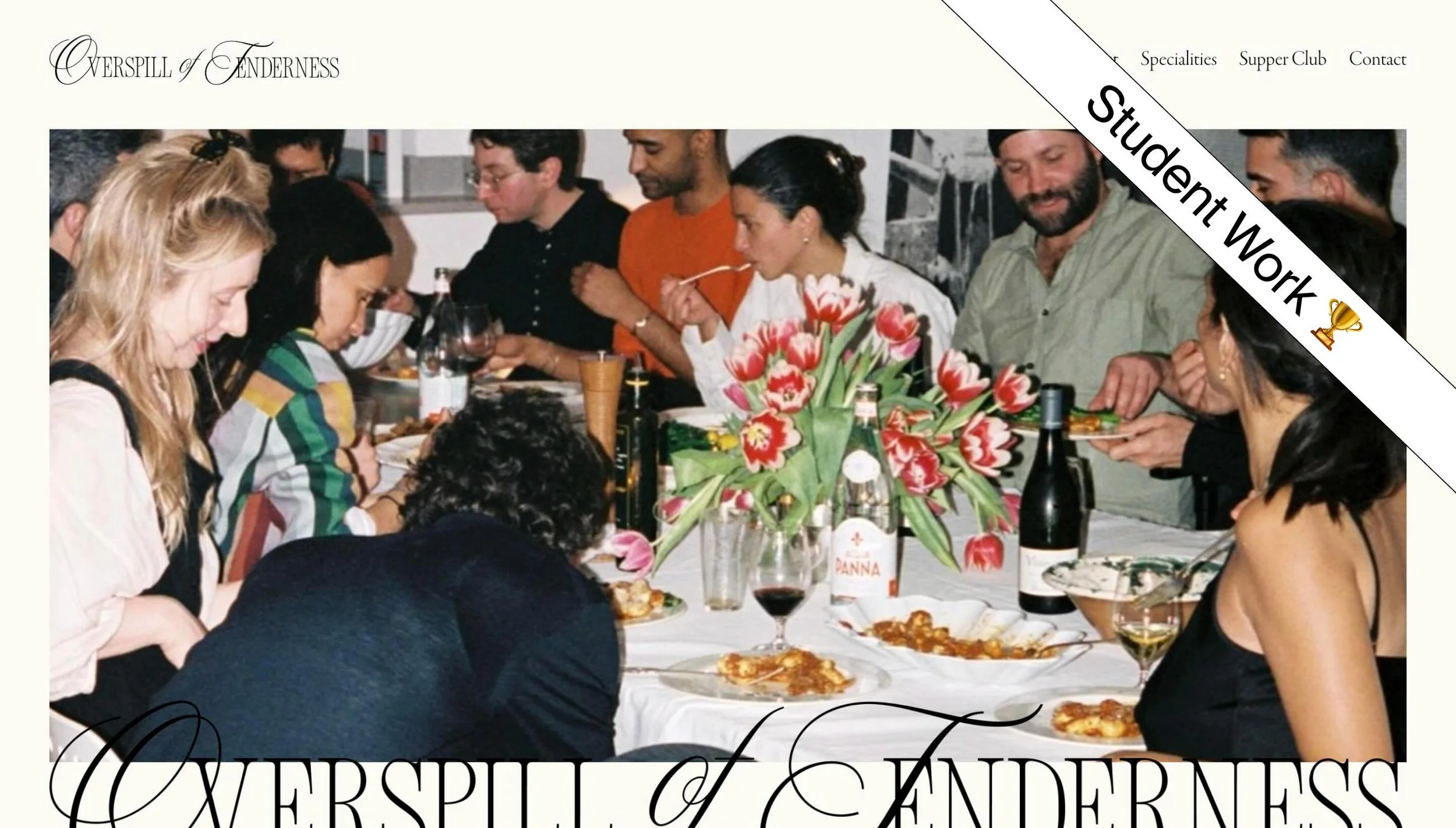 Overspill of Tenderness