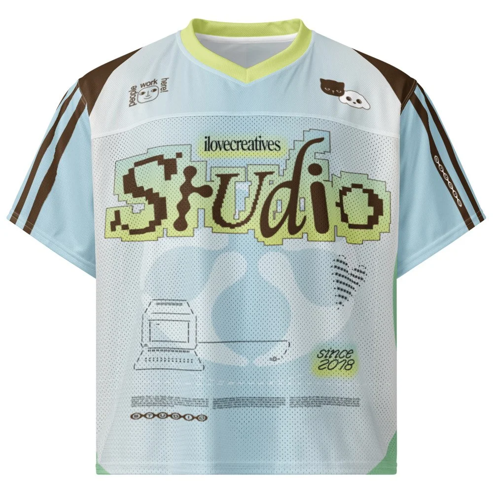 ilovecreatives Studio Boxy Jersey