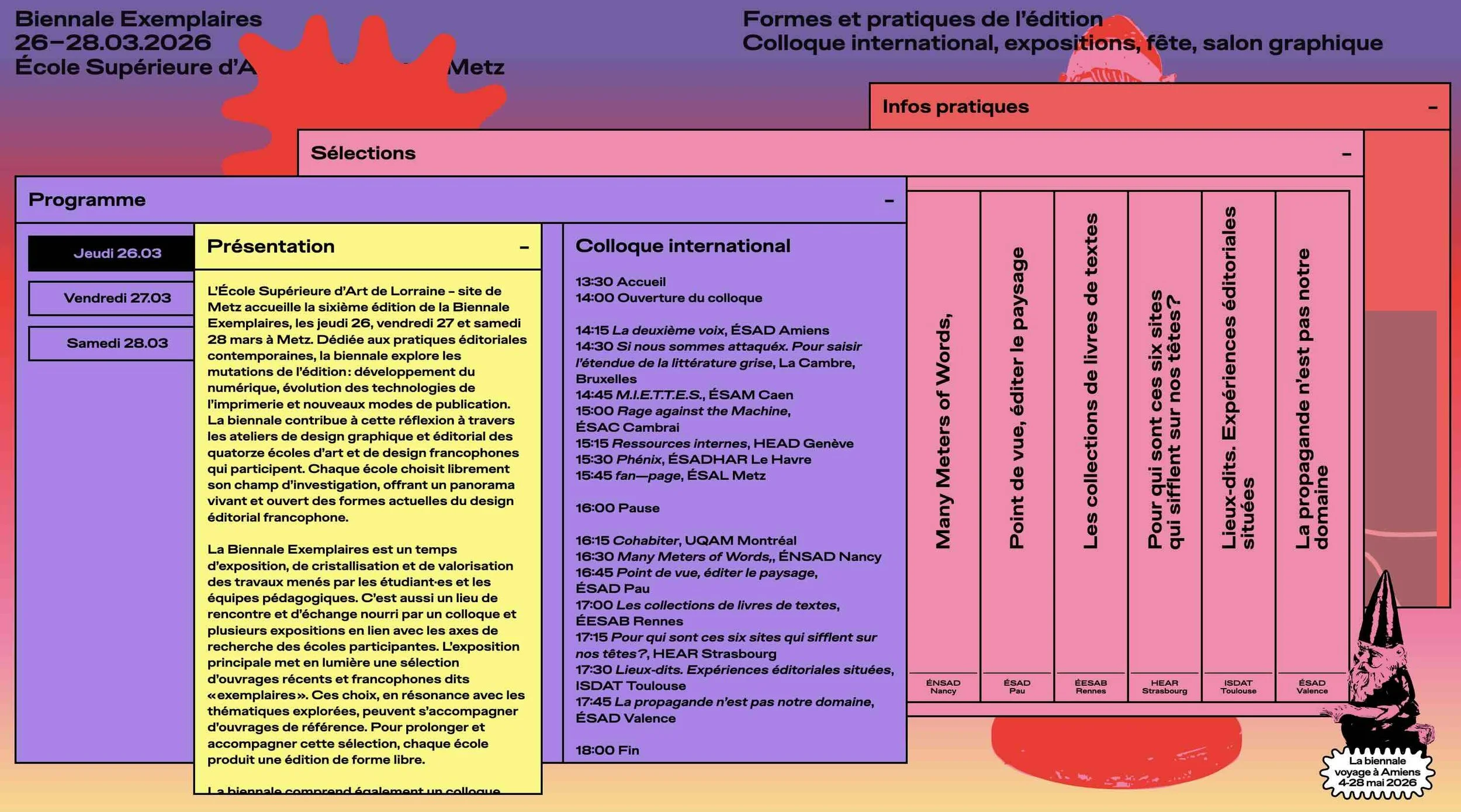 Exemplaires 2026