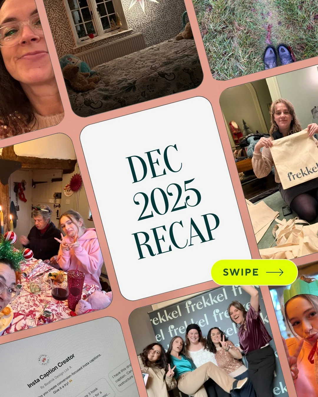 👉️ Comment RECAP to get this template!⁠
⁠
Last year I posted weekly wins. ⁠
This year I posted monthly recaps.⁠
⁠
At the end of each month, I take a moment to assess what unfolded &mdash; the successes, the stumbles, and all that lies in between.⁠
⁠
