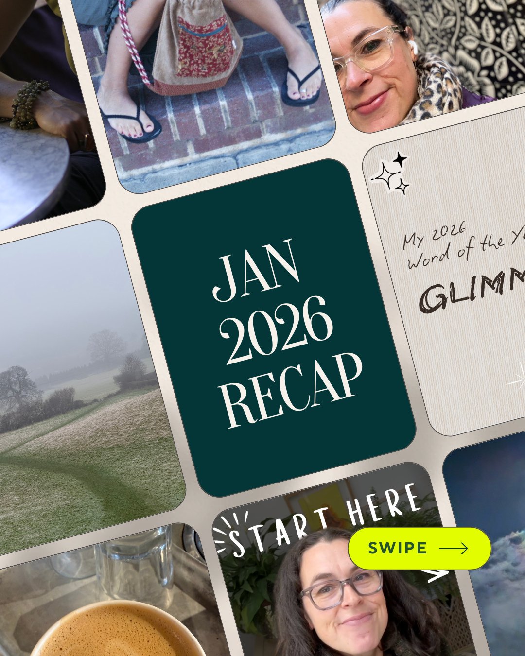 👉️ Comment RECAP to get this template!⁠
⁠⁠
Last year I posted monthly recaps.⁠ So many people loved it, that I'm keeping the tradition going!⁠
⁠
At the end of each month, I take a moment to assess what unfolded &mdash; the successes, the stumbles, a