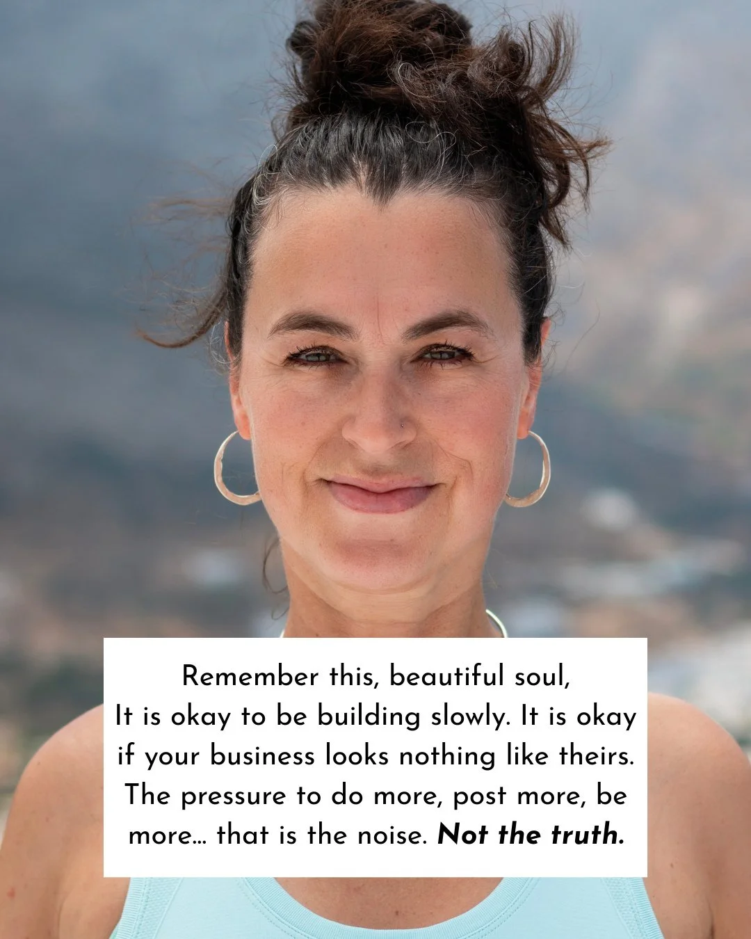 👉️ Save as a reminder!⁠
⁠
A gentle reminder for your feed today.⁠
⁠
In a world that tells you to post every day, niche down yesterday, and turn your expertise into content before you've even had your morning coffee &mdash; it's vital to remember tha