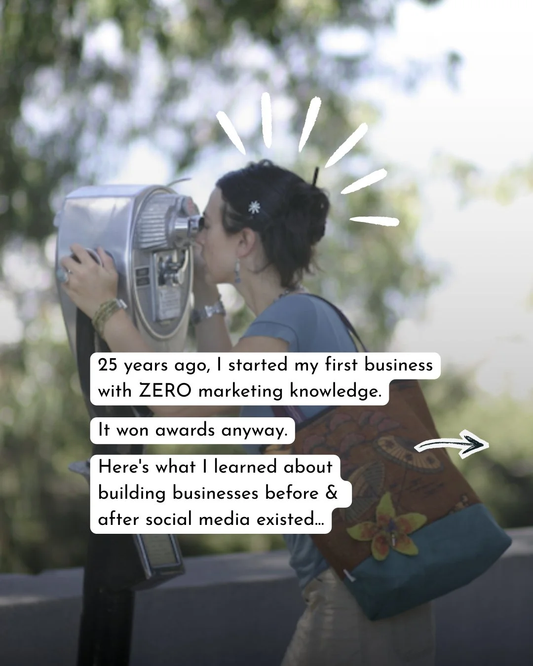 You don't need to share your whole life story to build a business.⁠
But sometimes understanding someone's journey helps you see your own more clearly.⁠
⁠
So here's mine &mdash; from a product business to digital business, from pre-social media to dro