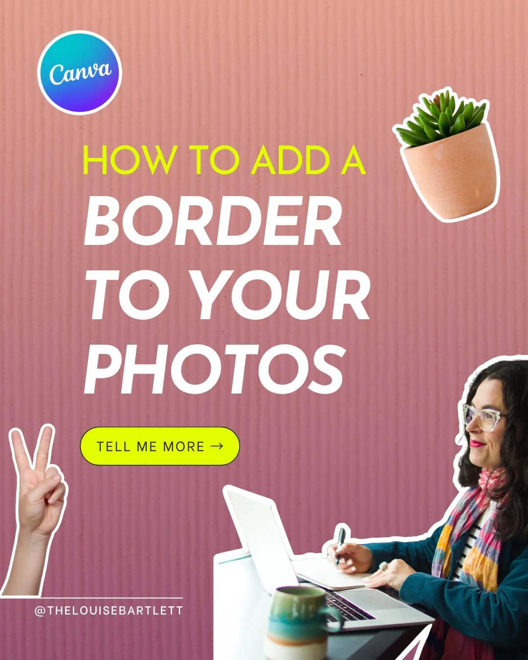 YOU&rsquo;ll WANT TO SAVE THIS! 💗👇⁠
⁠
Want to learn how to quickly create borders around your images in @Canva ?⁠
⁠
Find an image you want to use.⁠
Click on BG Remover.⁠
Wait for magic.⁠
Click Edit,⁠
then Shadows,⁠
then Outline.⁠
⁠
You can then adj