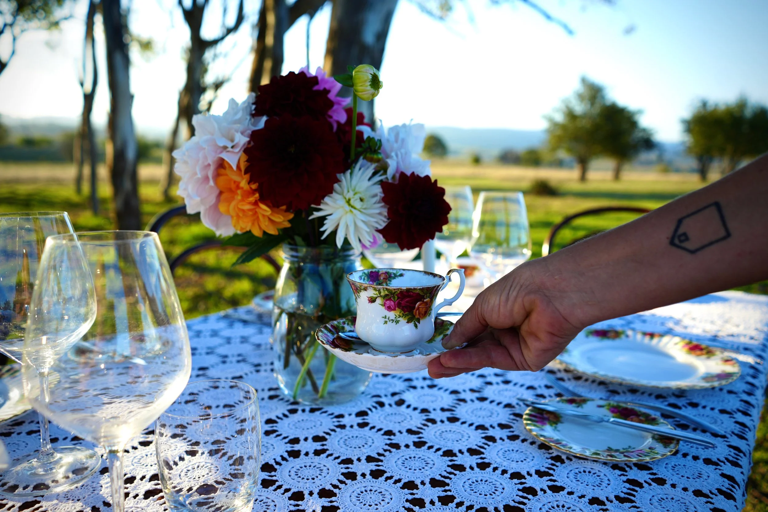 High Tea in the Paddock For Those We Hold Close on Mother's Day 