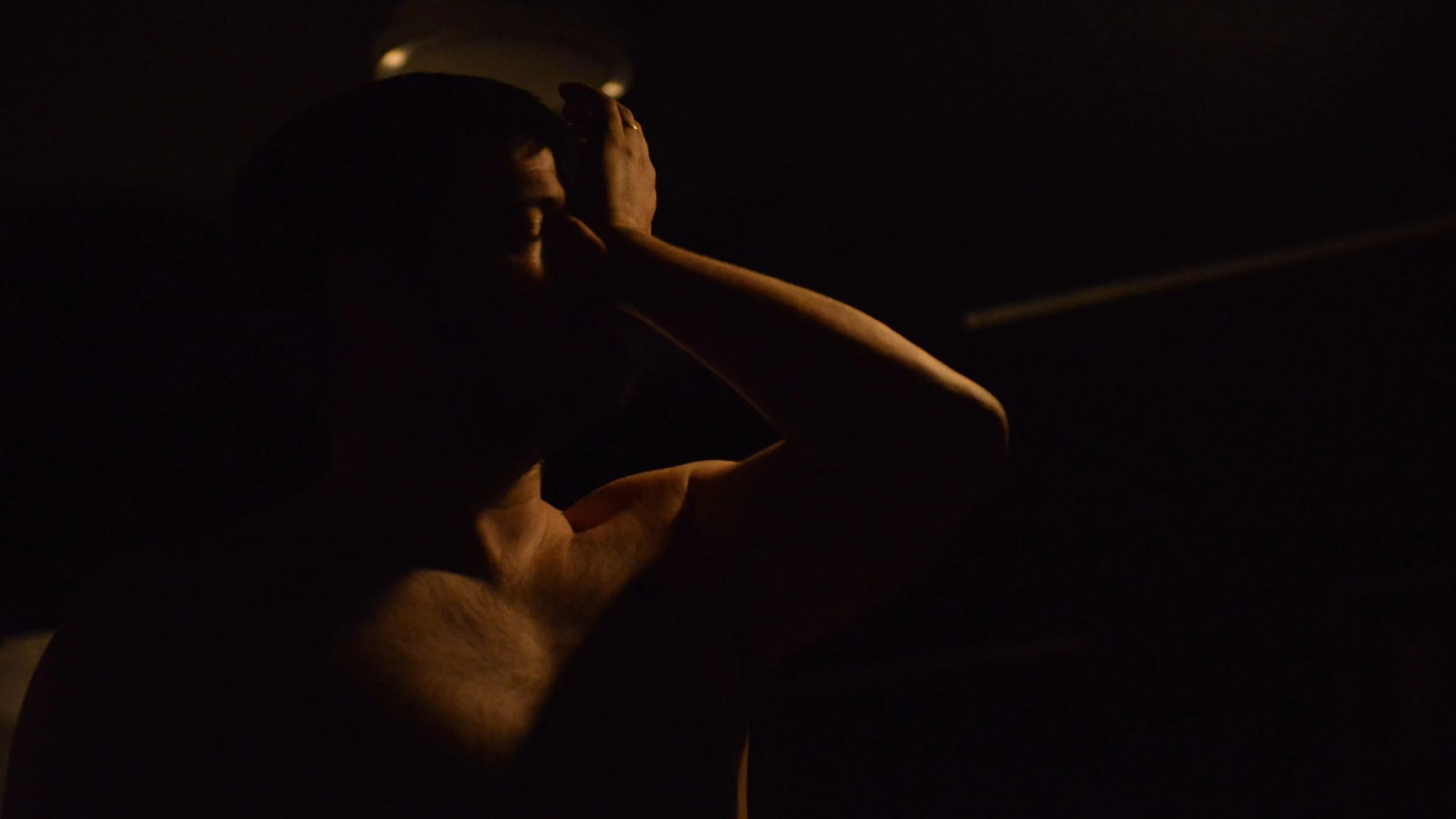 Production still from Casserole at the Arcola Theatre