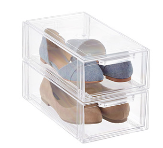 Clear Shoe Drawers