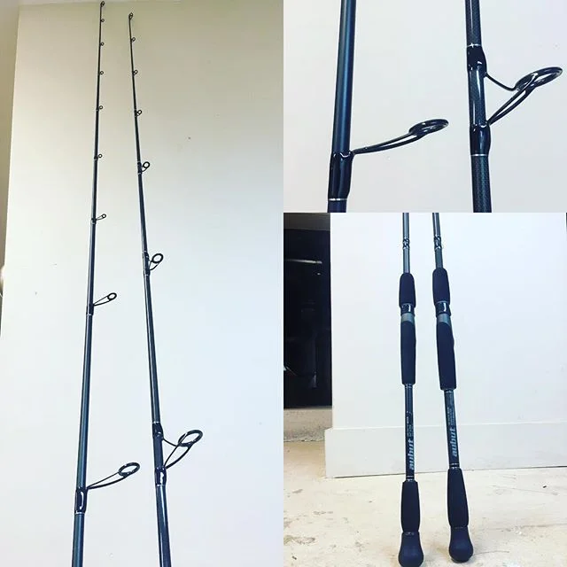 3 fishing pole Teal Inshore Fishing Rod