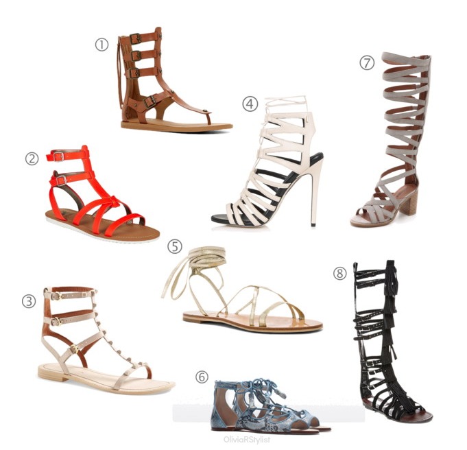 1. Aldo's 2. Sam Edelman 3. Rebecca Minkoff 4. Topshop 5. RAYE 6. Zara 7. Jeffrey Campbell 8. Steve Madden