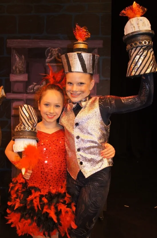 Babette and Lumiere, Disney's Beauty and the Beast jnr 2012