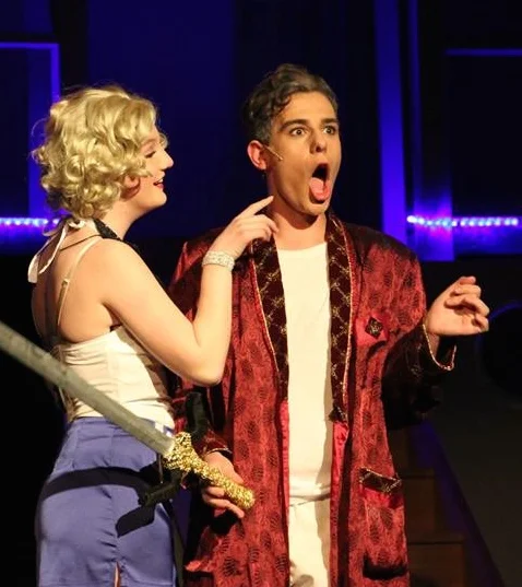 'Oh Lordy!' Reno and Lord Evelyn, Anything Goes 2014